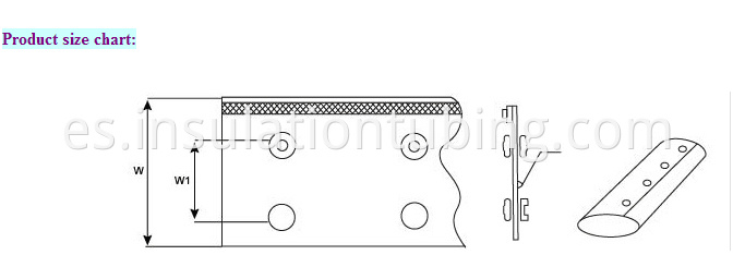 Button Design Aluminum Foil Shielding Wrapping Bands For Cable